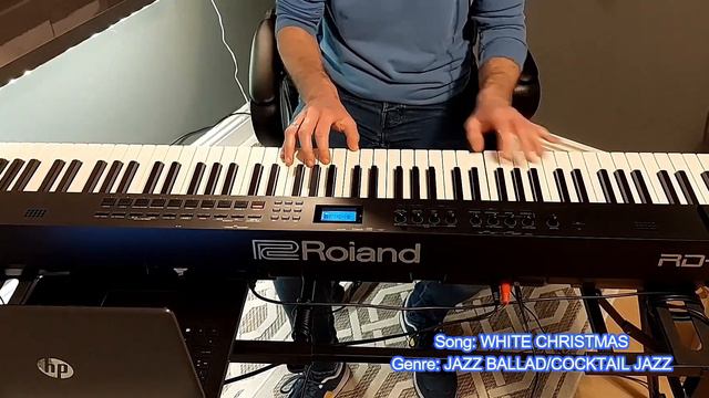 White Christmas Cover - Jazz Piano #whitechristmas #christmaspiano #christmasmusic #christmasjazz смотреть онлайн