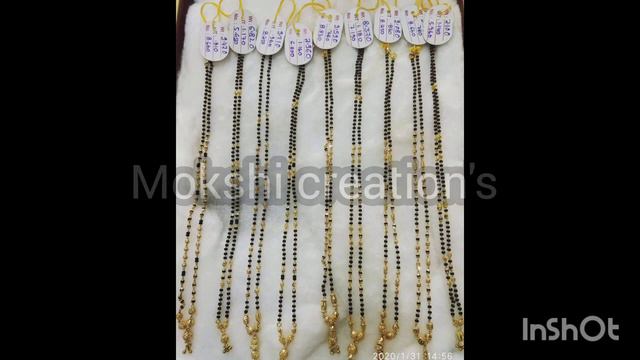 new model gold long black beads chine designs// with weight-2023 смотреть онлайн