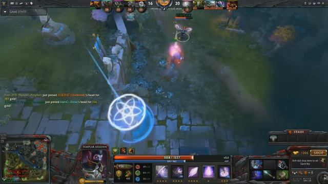 Dota2 Ferrari_430 Templar Assassin(TA) 22 kills смотреть онлайн