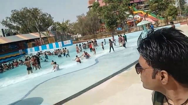 Pink Pearl water park Jaipur pool wave смотреть онлайн