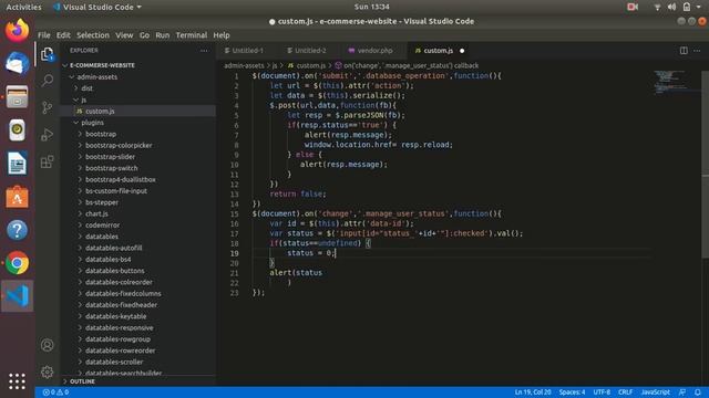 multi vendor marketplace ecommerce website ecommerce website in php in hindi | Part 13 смотреть онлайн