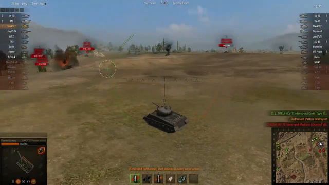 World of Tanks KV1, Sherman Jumbo, Sherman E8 - With ScotHolliday смотреть онлайн
