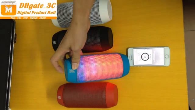 the video of JBL PULSE NFC Wireless Bluetooth Speaker Colorful 360 LED Original Free DHL смотреть онлайн