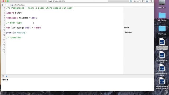 11- Bool & typealias in Swift 2 المزيد من المتغيرات смотреть онлайн