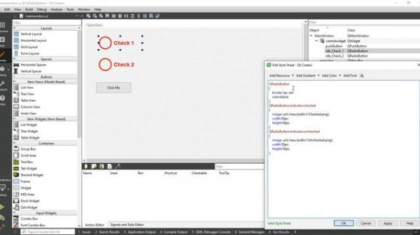 Qt QRadioButton | Design Using Qt Stylesheet | QSS | Qt C++ | Qt Creator | Qt Tutorial