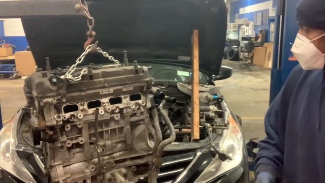 2011 Hyundai Sonata Engine Removal And Installation