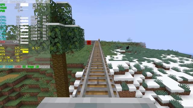 Ryzen 7 3700U + RX Vega 10 = MINECRAFT смотреть онлайн