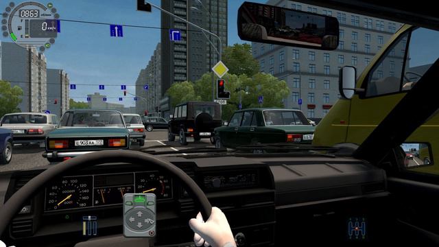 City Car Driving-ПОЛУЧИЛ ПРАВА,ДЕДУЛЯ ПОДАРИЛ,ВАЗ-2109(ВОСПАМИНАНИЕ)ПЕРВЫЙ ПАРЕНЬ НА ДЕРЕВНЕ. смотреть онлайн