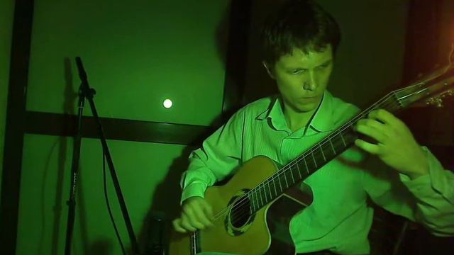 чакона Баха, гитара, Bach chaconne, guitar смотреть онлайн