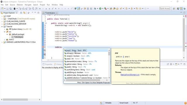 PILAS (STACK) EN JAVA ¿QUE SON? ¿COMO FUNCIONAN? ¿COMO SE HACEN? смотреть онлайн