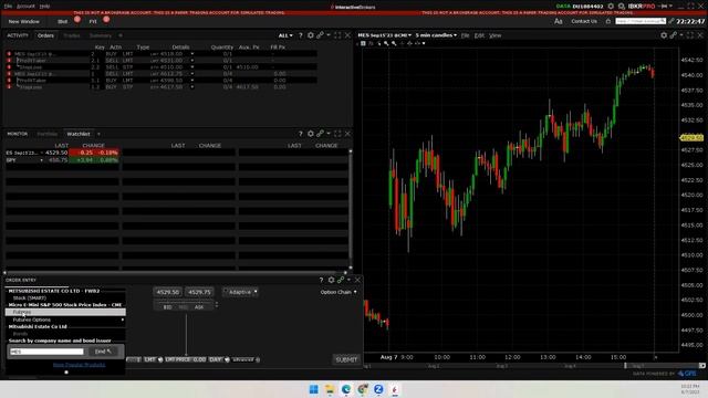 SIMPLE FUTURES Trading Setup And Order Entry - Interactive Brokers! смотреть онлайн
