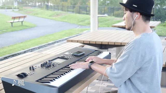 【YAMAHA MODX8】スピッツ 楓 /ピアノカバー смотреть онлайн