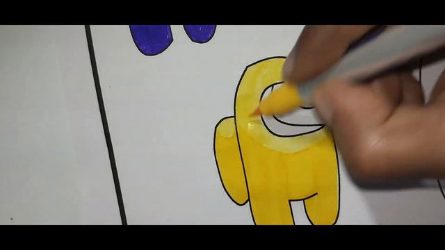 AMONG US coloring page|미국 사이 색칠하기|DI ANTARA AS halaman mewarnai|Trang màu AMONG US |coloring kid смотреть онлайн