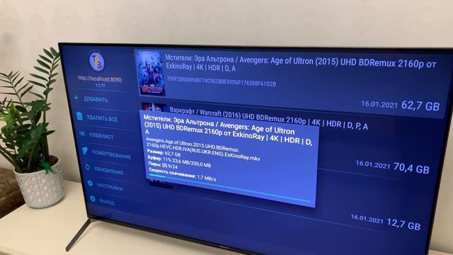 Sony XH9505, Lan vs WiFi: по воздуху или по проводу, где лучше интернет соединение? Скучный обзор. смотреть онлайн