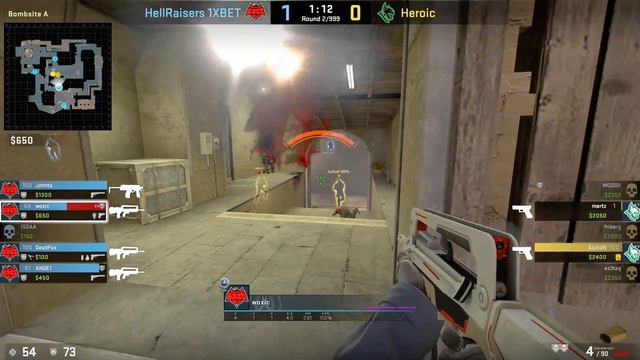 HellRaisers vs Heroic - ESL Pro League S8 EU - bo1 - de_mirage [CrystalMay & Anishared] смотреть онлайн