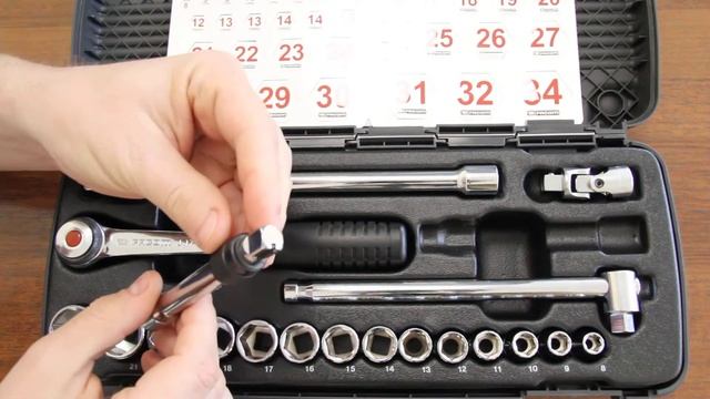 Набор головок 3/8", 8-22 мм Facom смотреть онлайн