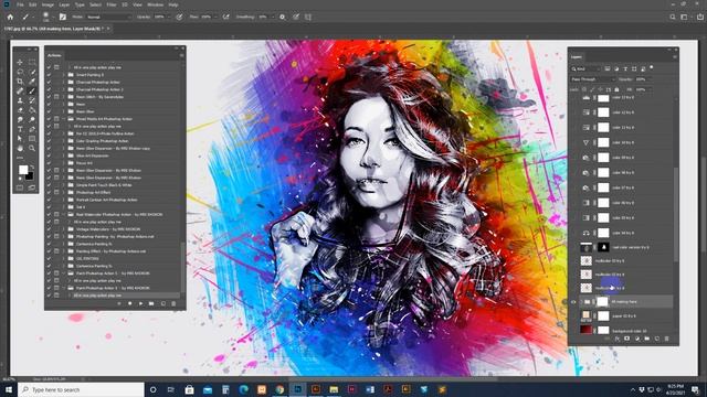 Paint Photoshop Action 5 смотреть онлайн