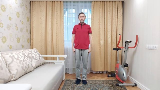 Утренняя зарядка. Упражнение "Скручивание в грудном отделе". смотреть онлайн