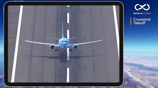 Crosswind Takeoff - Airliner Tutorial смотреть онлайн