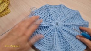 БЕРЕТ КРЮЧКОМ ВЕСЕННИЙ. МК для начинающих.