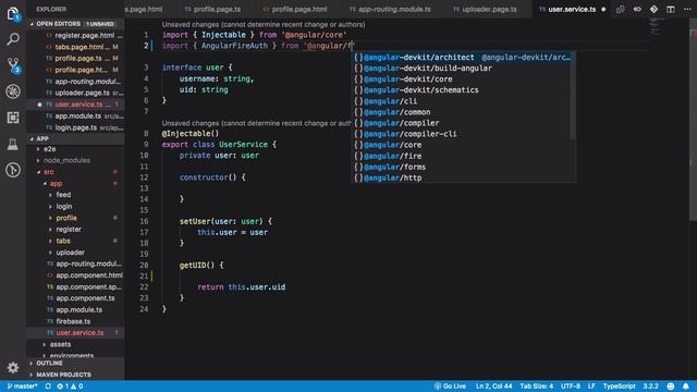 #5: Ionic 4 + Firebase + Angular: Profile page смотреть онлайн