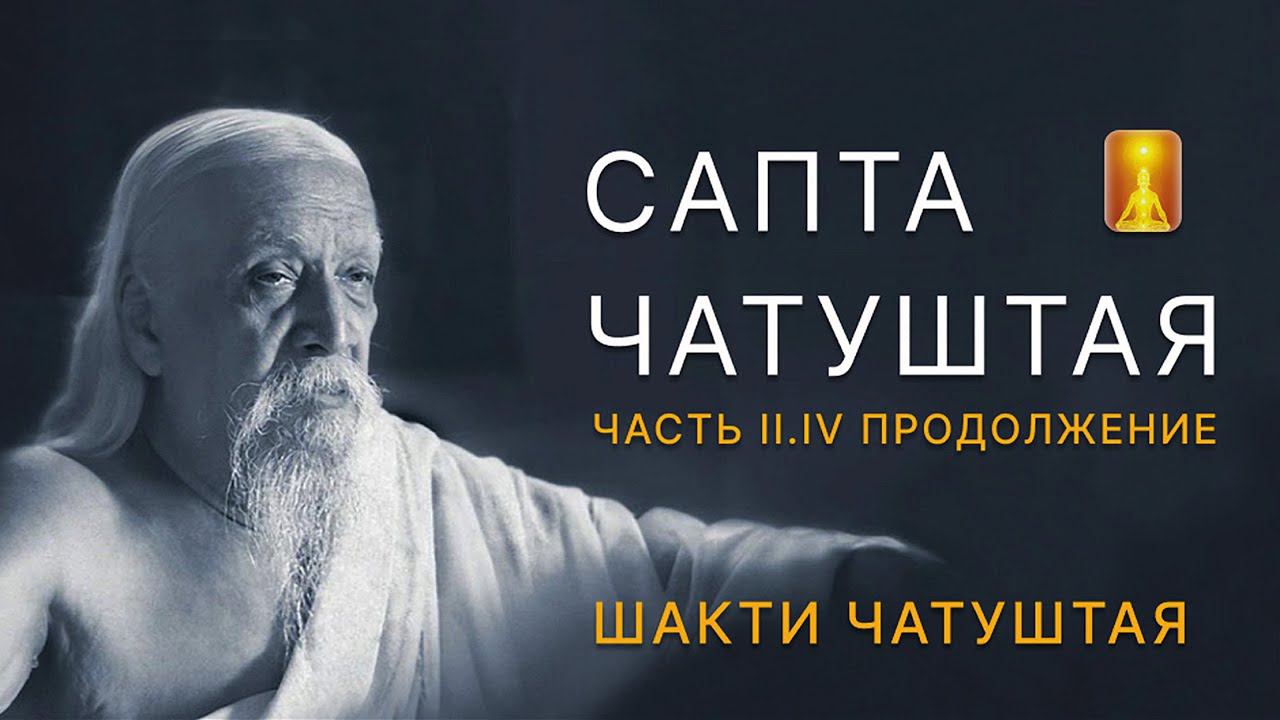 Шри Ауробиндо "Сапта Чатуштая". Часть 2.4 (Продолжение) Шакти Чатуштая. Пракрити. Разбор текста смотреть онлайн