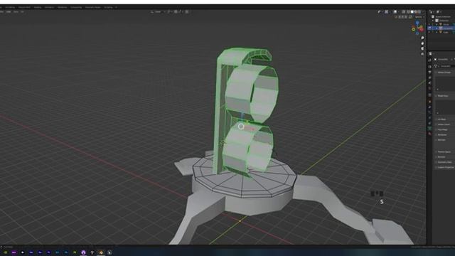 GolfBall Turret Tutorial Blender TurretTopPt1 EP3 смотреть онлайн