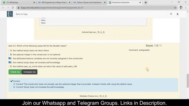 Python Classes and Inheritence [Course 4]Solutions Python 3 Programming #courseraanswers смотреть онлайн