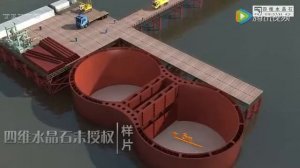 КАК СТРОЯТ МОСТЫ (под водой)