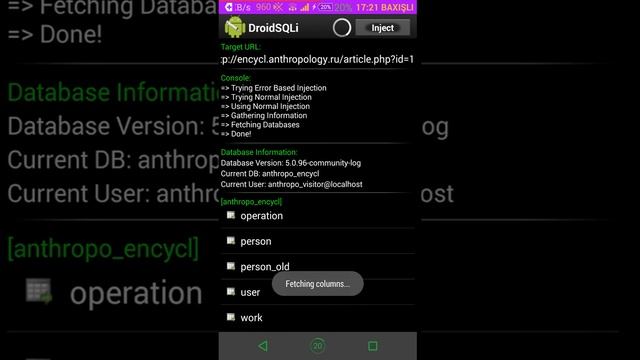 SQL INJECTION (SİTE HACK(DB)) ON ANDROİD BY BAXIŞLI ƏHLİMAN смотреть онлайн