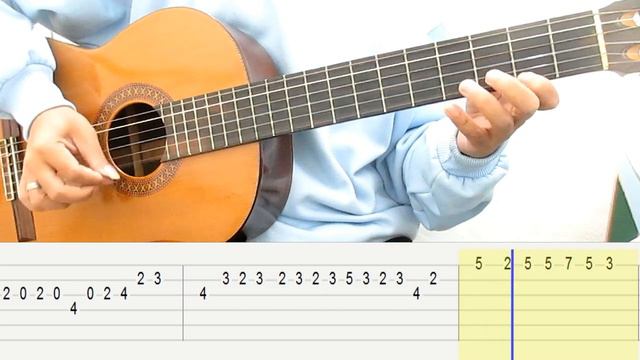 Canon in D Guitar Tutorial (Pachelbel) Melody Guitar Tab Guitar Lessons for Beginners смотреть онлайн