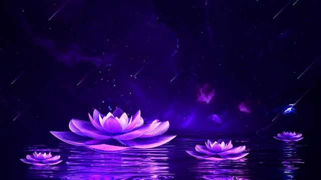 Peaceful Night ? Soothing Deep Sleep Music ★ Calming Meditation Healing 528Hz смотреть онлайн