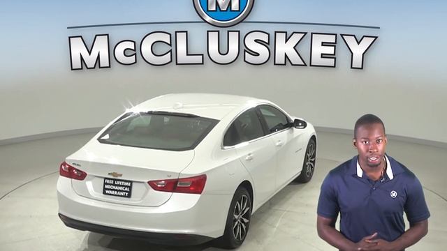 183877 New 2018 Chevrolet Malibu White Sedan Test Drive, Review, For Sale - смотреть онлайн