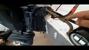 Крепление датчика эхолота для лодки КАЗАНКА 5М 7