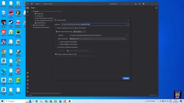 Curso AutoBot #01: Criando o Bot com o BotFather e instalando PyCharm смотреть онлайн