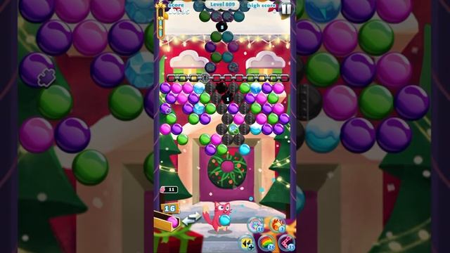 Bubble Mania level 809 - IOS Game смотреть онлайн