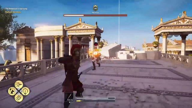 Assassin's Creed Odyssey - Alexios VS Hermes (The Fate of Atlantis) смотреть онлайн