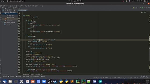 Управление пинами на ардуино смотреть онлайн