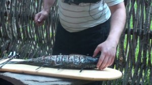 Сазан на мангале целиком. Сазан рецепт на углях. Сазан жареный