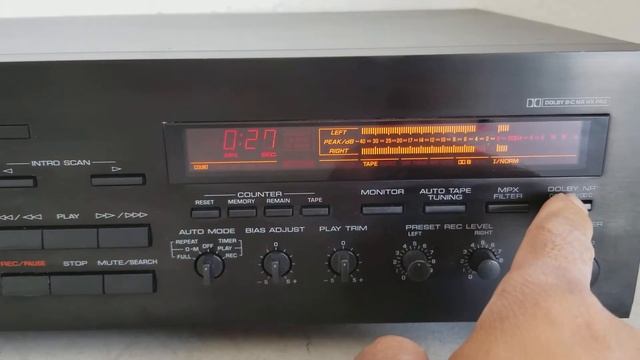 Vintage Yamaha KX-930 3-Head Cassette Deck смотреть онлайн