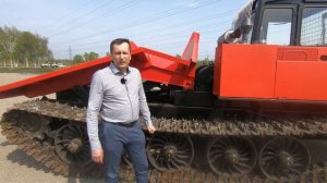 Машина трелевочная гусеничная/ ТЛП-4М-034/ Трелевочник
