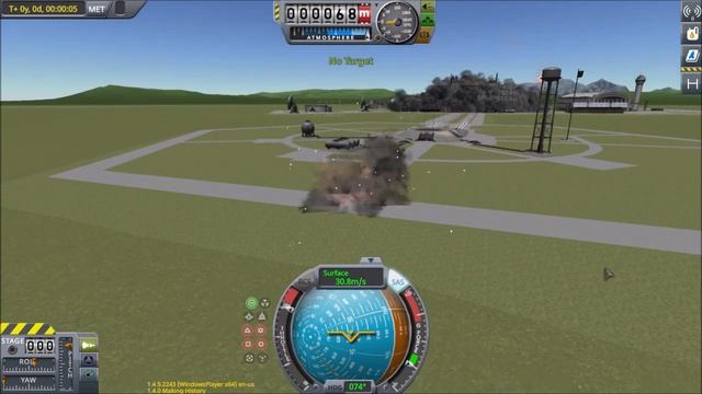 KSP: stock 36 missile barrage tutorial смотреть онлайн