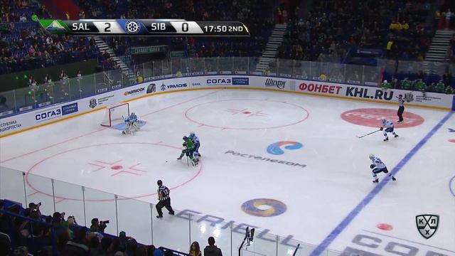 Sibir 0 Salavat Yulaev 3, 8 October 2017 Highlights смотреть онлайн