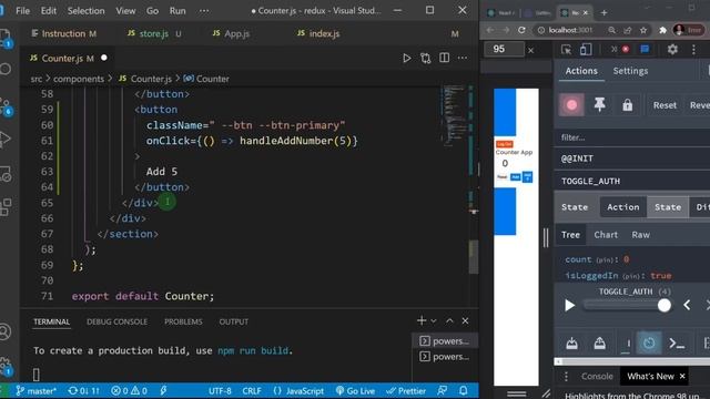 React Redux and Redux Toolkit Course - For Beginners смотреть онлайн