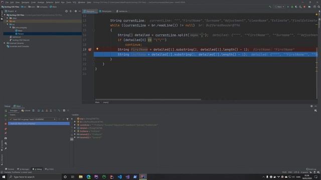 [Java] Reading CSV files and using the Comparable interface смотреть онлайн
