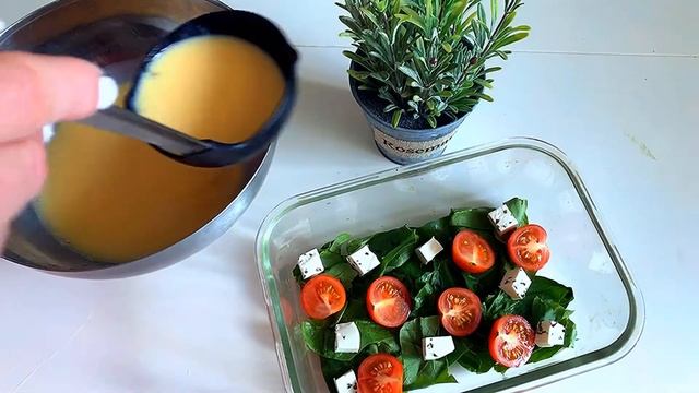 Фриттата с томатами и сыром фета.  Frittata With Tomatoes And Feta Cheese. Завтрак на завтра