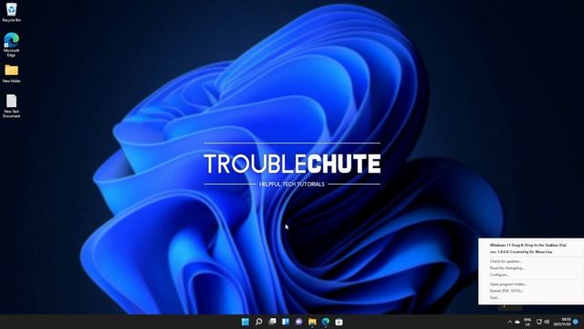 Enable Drag & Drop onto Windows 11 Taskbar/Startbar | Complete Guide смотреть онлайн