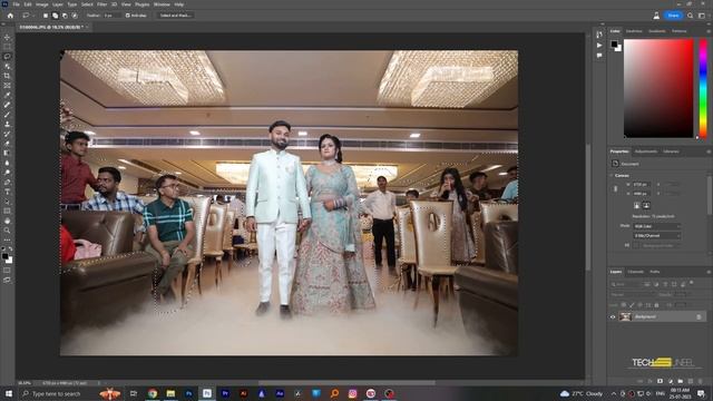 Generative Fill AI use in WEDDING PHOTOS | AI | PHOTOSHOP BETA | Adobe Firefly Kaise Use Kare смотреть онлайн