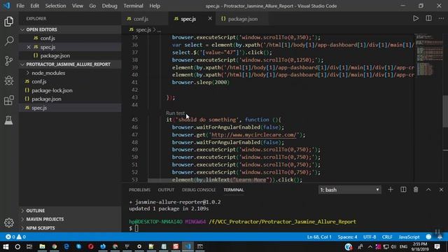 Jasmine allure reporter смотреть онлайн