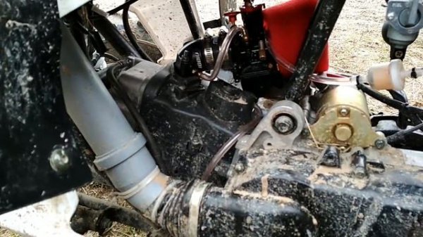 Тюнинг QMJ 157 Замена карбюратора.